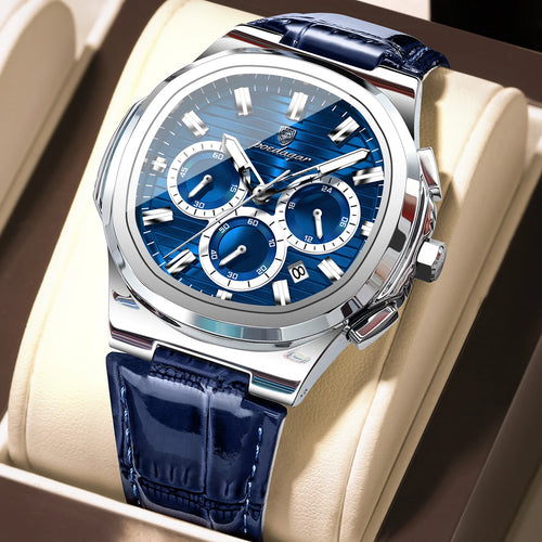 Aurevex™ - Luxury Chronograph Leather Watch