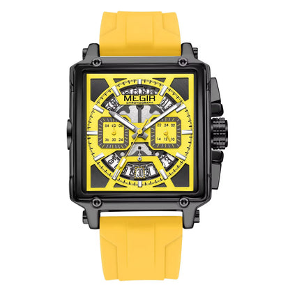 Valtrix™ - Luxury Square Chronograph Watch