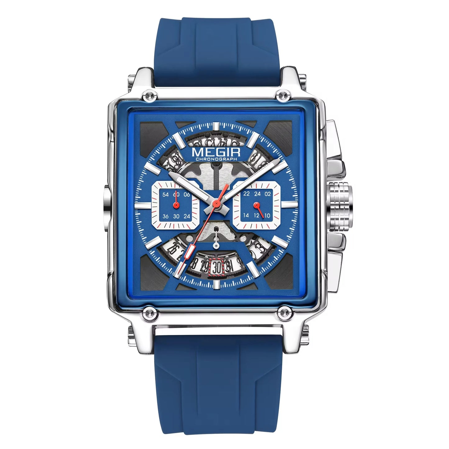 Valtrix™ - Luxury Square Chronograph Watch