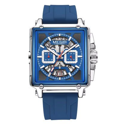 Valtrix™ - Luxury Square Chronograph Watch