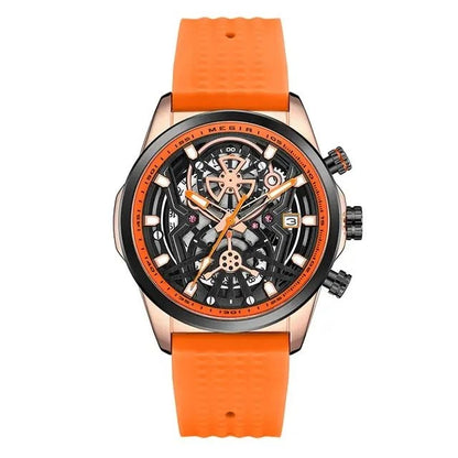 Zenvor™ - Luxury Hollow Chronograph Watch