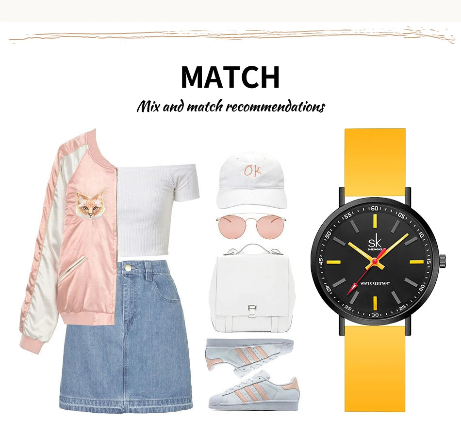 Solvéra™ - Fashion Silicone Quartz Watch