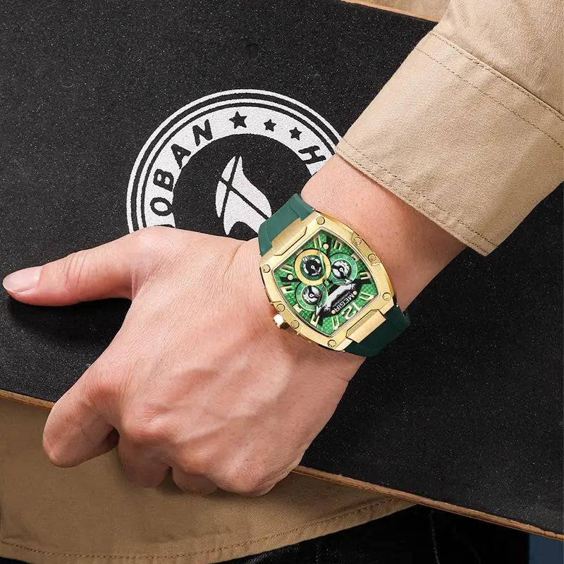Varexon™ - Luxury Tonneau Chronograph Watch