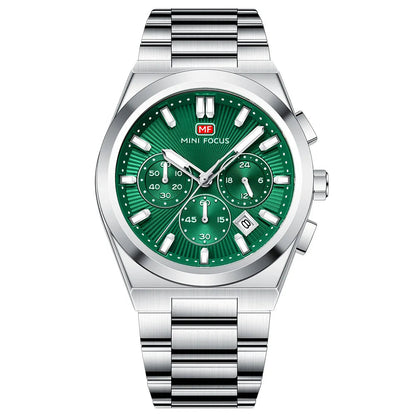 Aurevian™ - Luxury Chronograph Steel Watch