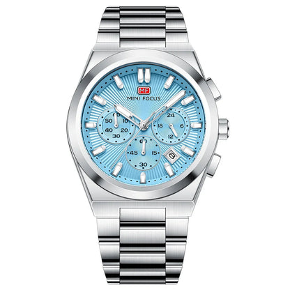 Aurevian™ - Luxury Chronograph Steel Watch