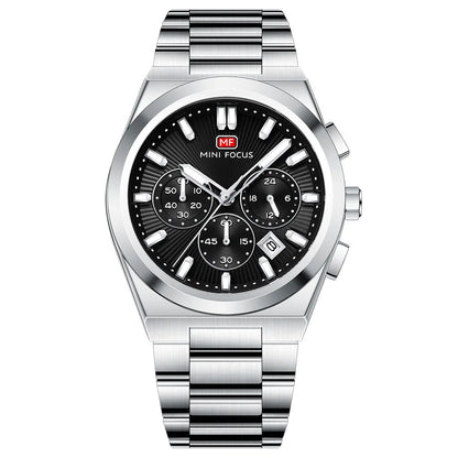 Aurevian™ - Luxury Chronograph Steel Watch