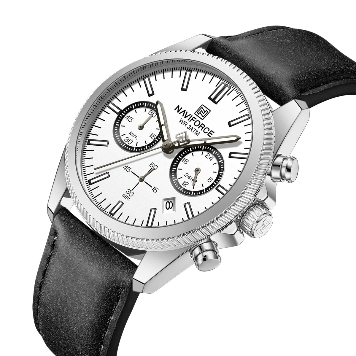 Valtiero™ - Luxury Chronograph Leather Watch