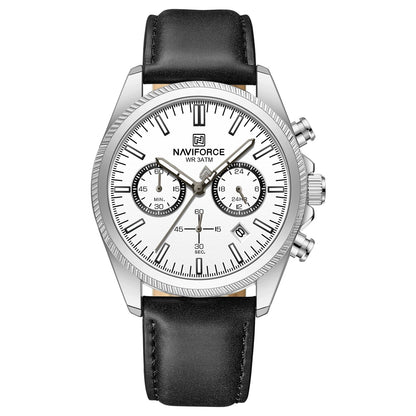 Valtiero™ - Luxury Chronograph Leather Watch