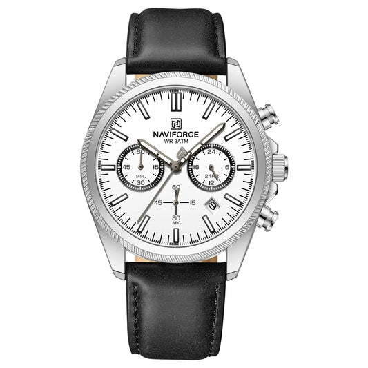 Valtiero™ - Luxury Chronograph Leather Watch