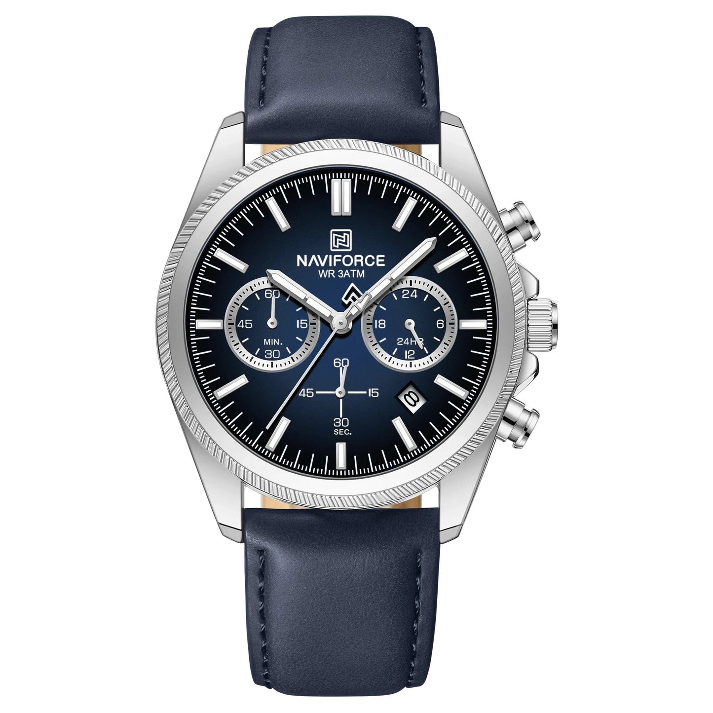 Valtiero™ - Luxury Chronograph Leather Watch