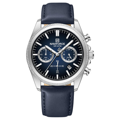 Valtiero™ - Luxury Chronograph Leather Watch