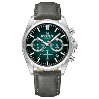 Valtiero™ - Luxury Chronograph Leather Watch
