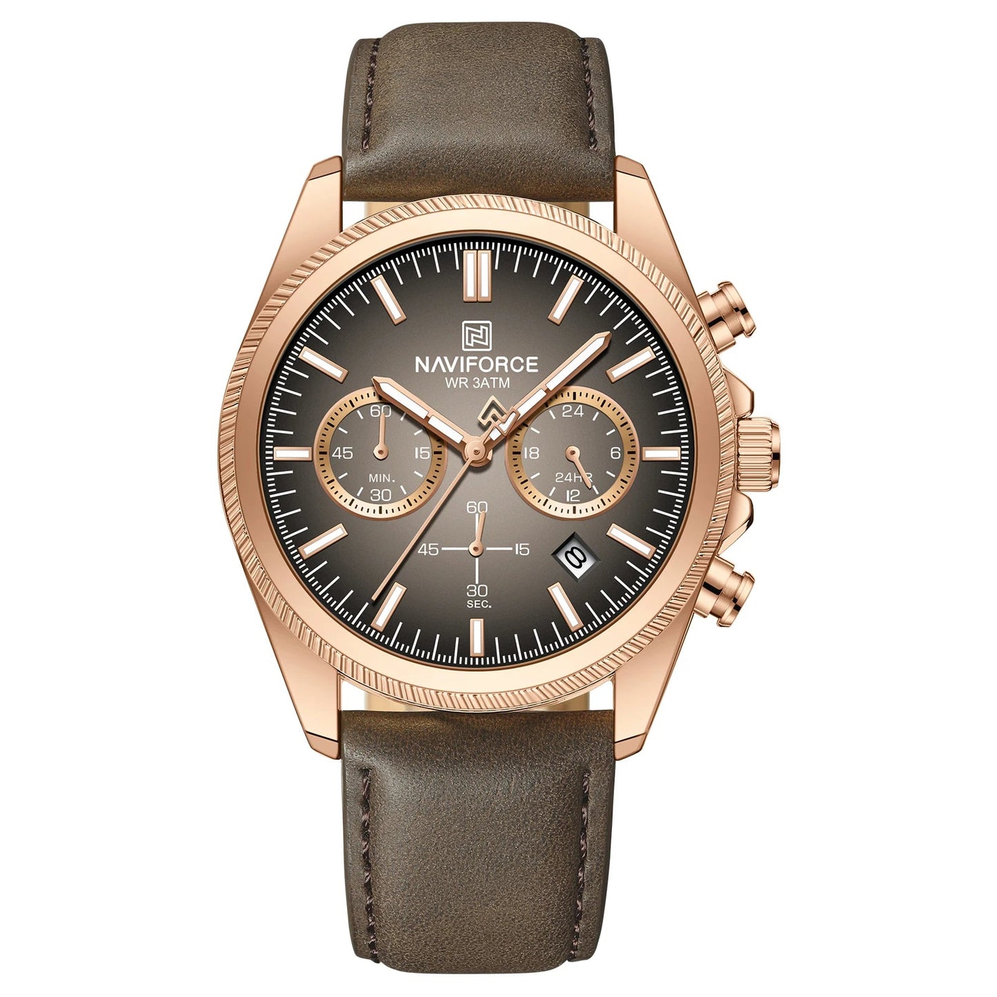 Valtiero™ - Luxury Chronograph Leather Watch