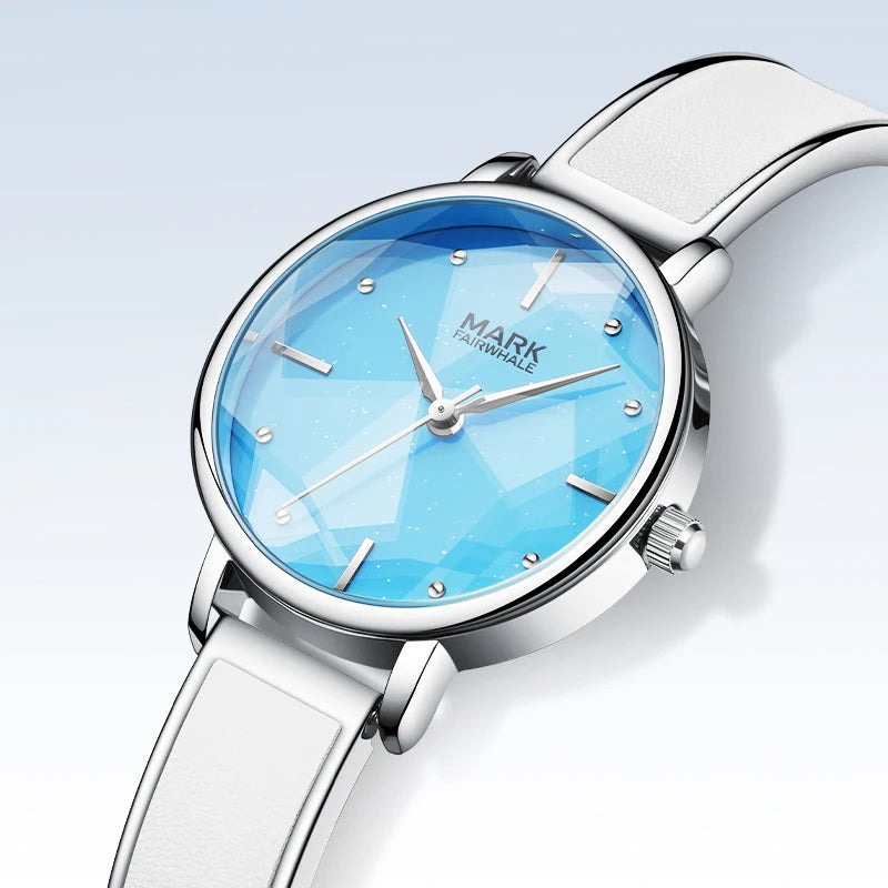 Elvara™ - Elegant Domed Quartz Watch