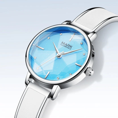 Elvara™ - Elegant Domed Quartz Watch
