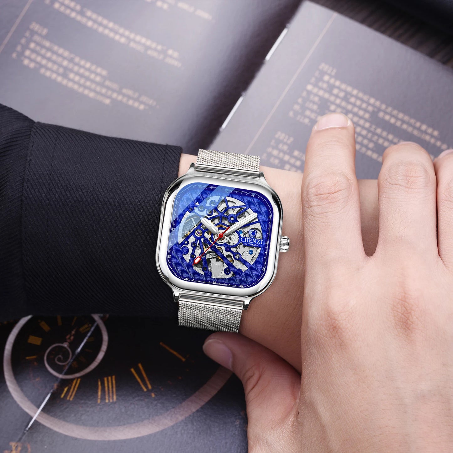 Veyron™ - Skeleton Automatic Watch
