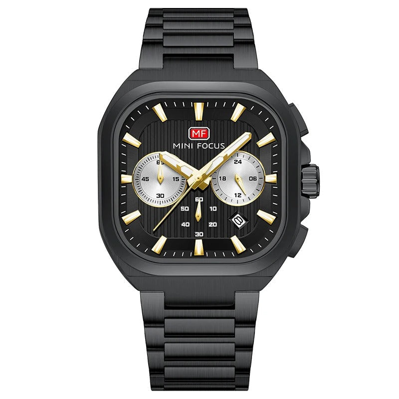 Cavellon™ - Luxury Square Chronograph Watch