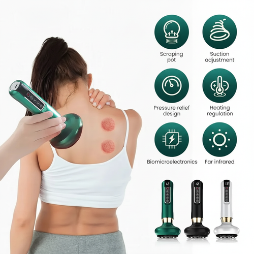 Electric Cupping Massager – Premium White Background