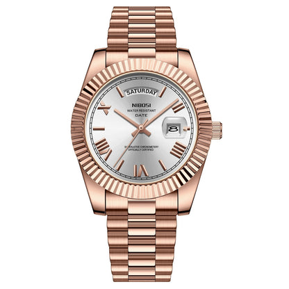 Auremont™ - Classic Luxury Steel Watch