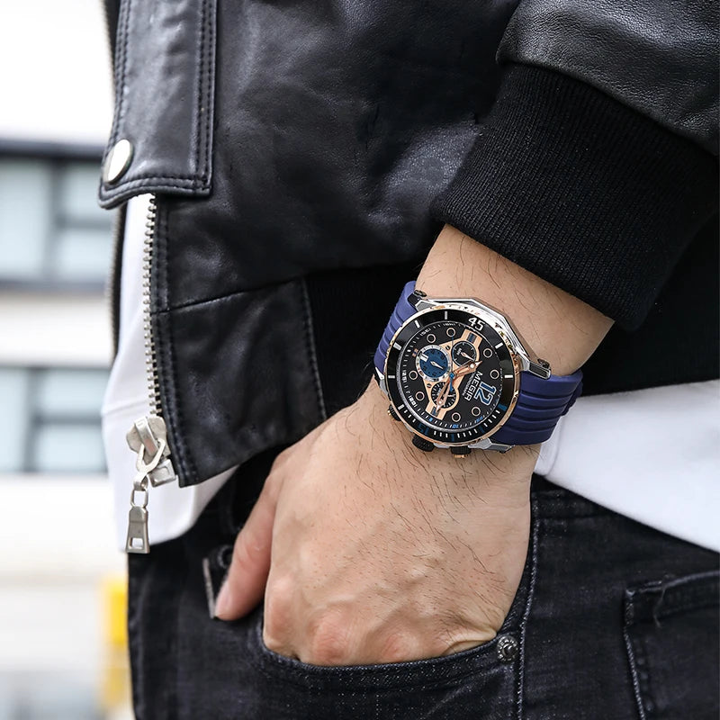 Mavero™ - Luxury Sport Chronograph Watch