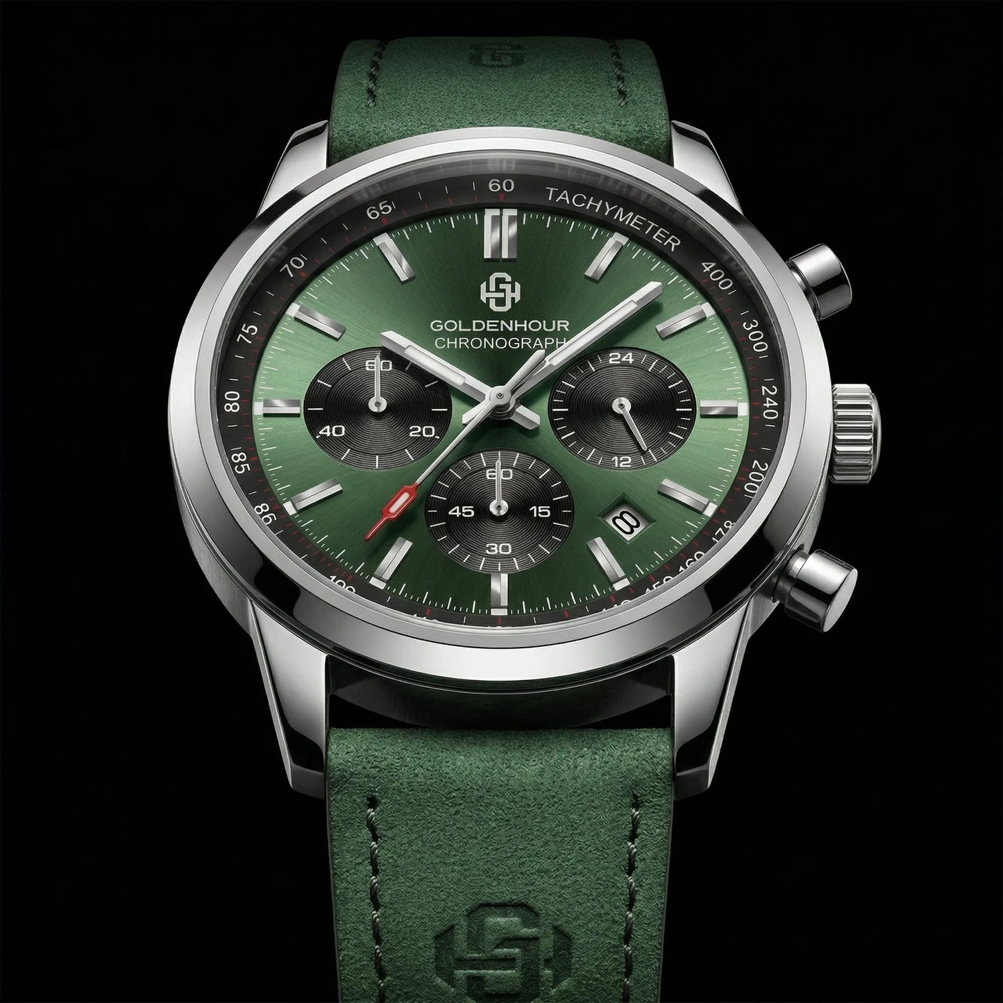 Veylance™ - Luxury Green Chronograph Watch