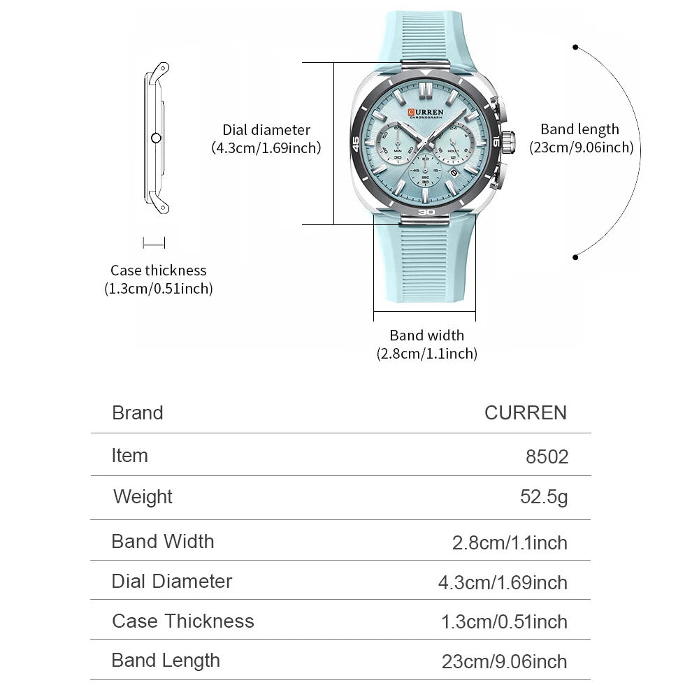 Valtiero™ - Luxury Sports Chronograph Watch