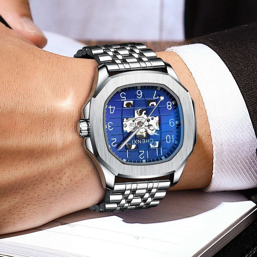 Norevix™ - Luxury Automatic Skeleton Watch