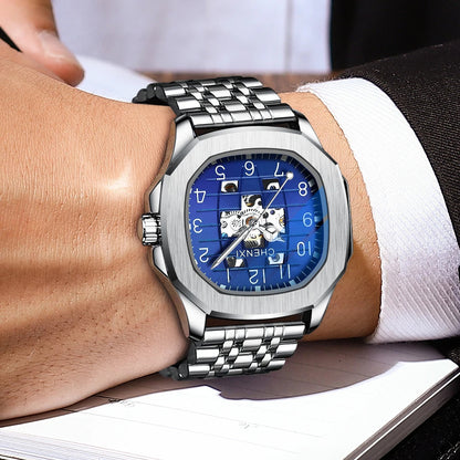 Norevix™ - Luxury Automatic Skeleton Watch