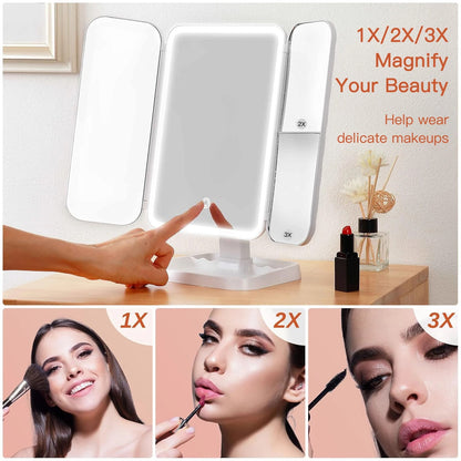 TIMSMILE LED MAKEUP MIRROR