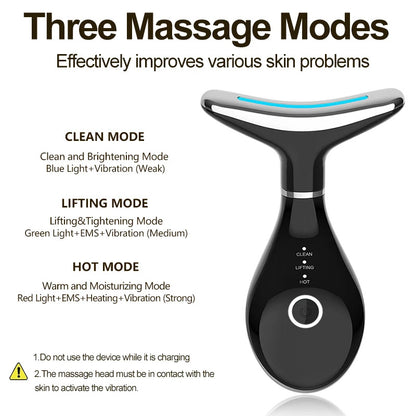 LumiLift Pro™ - 7-Color LED Face & Neck Massager