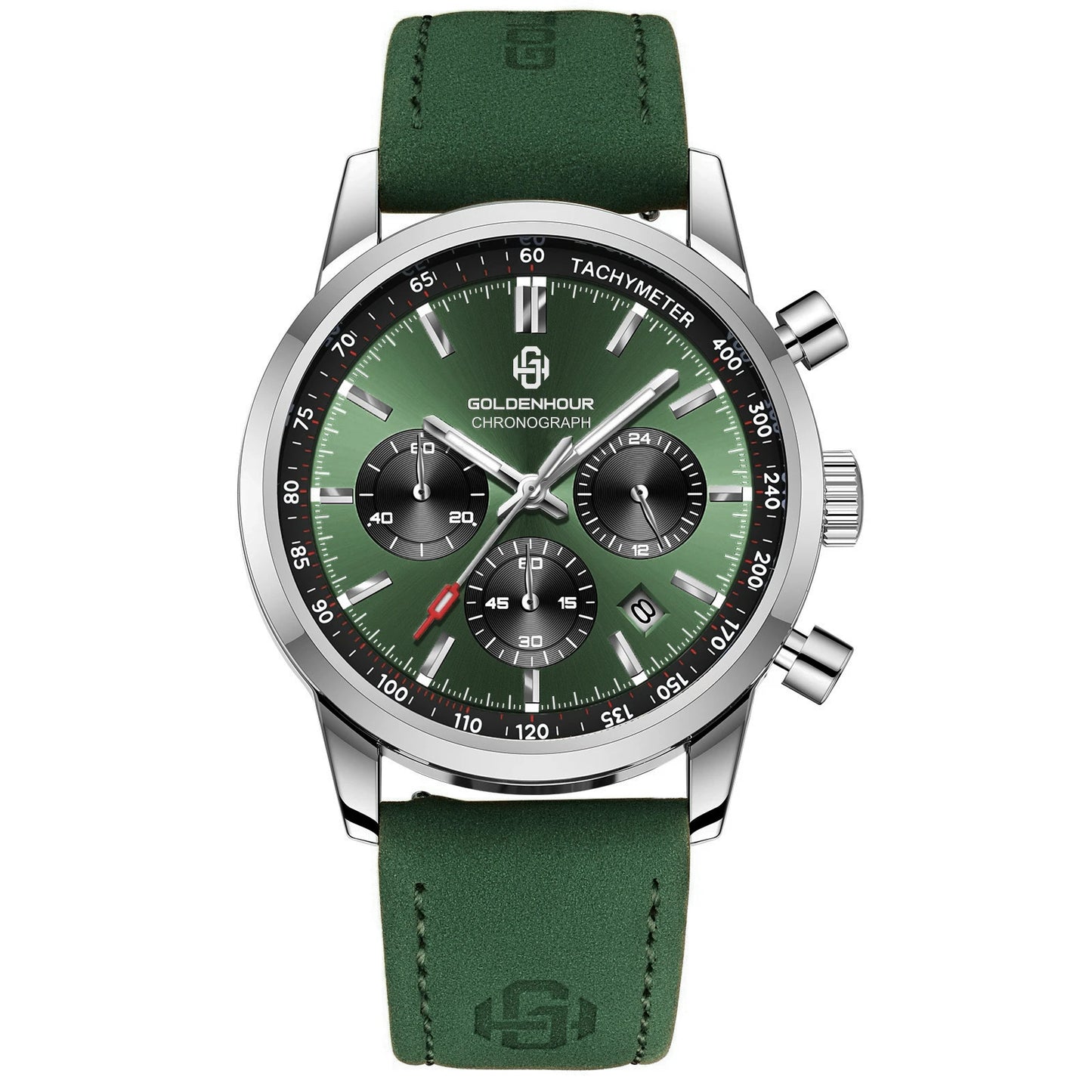 Veylance™ - Luxury Green Chronograph Watch