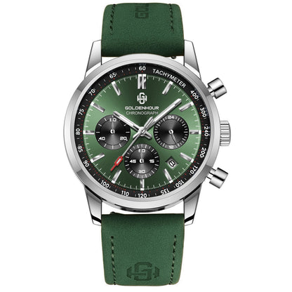 Veylance™ - Luxury Green Chronograph Watch