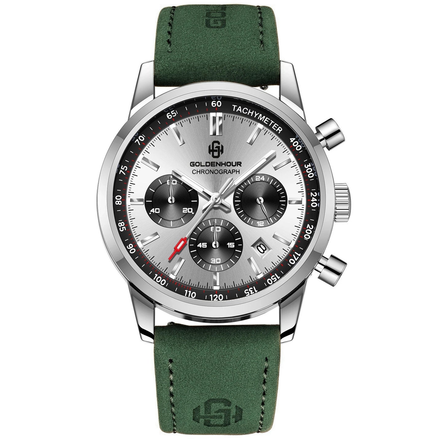 Veylance™ - Luxury Green Chronograph Watch