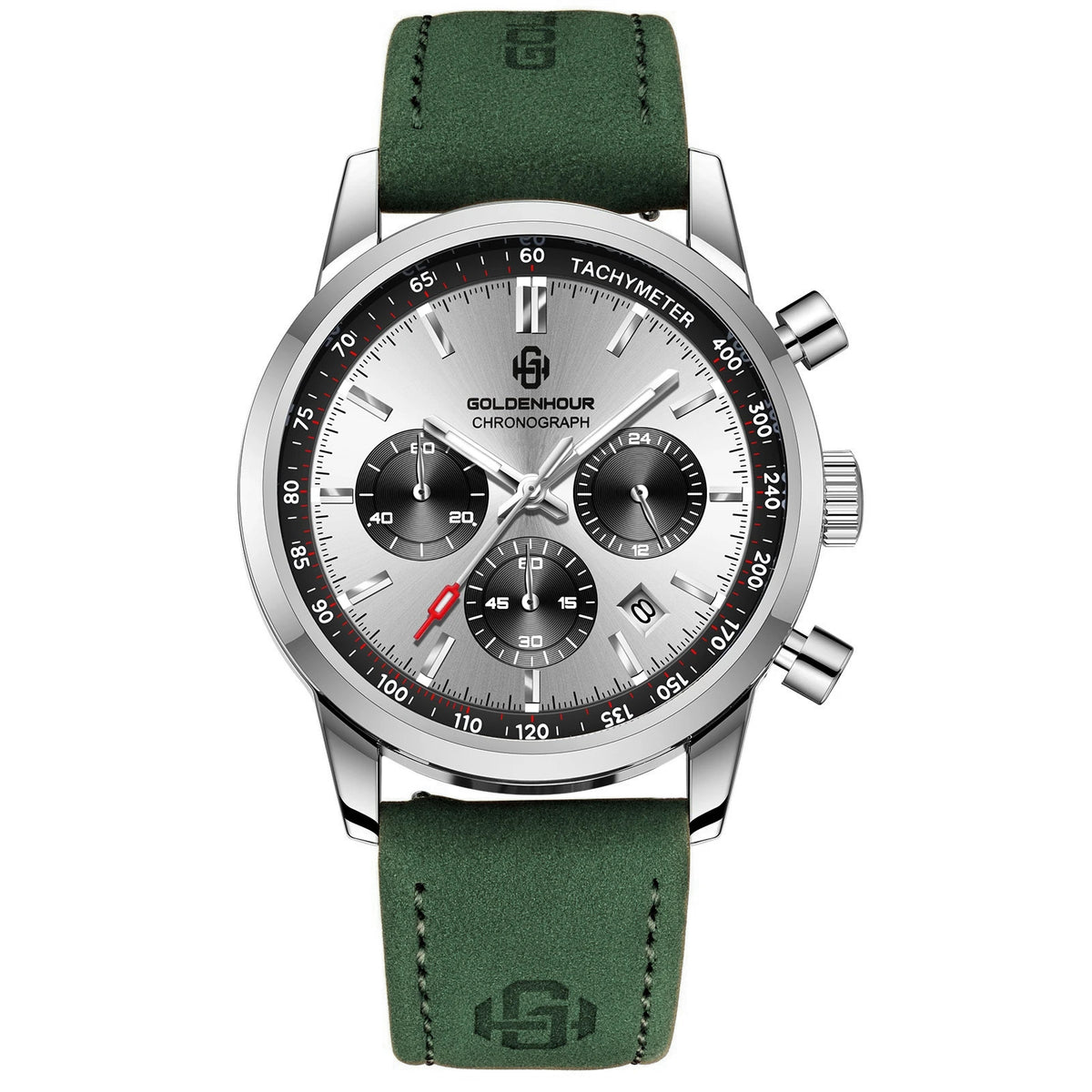 Veylance™ - Luxury Green Chronograph Watch