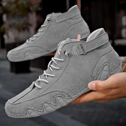 Velcro™ Boots | handcrafted genuine leather ankle sneaker